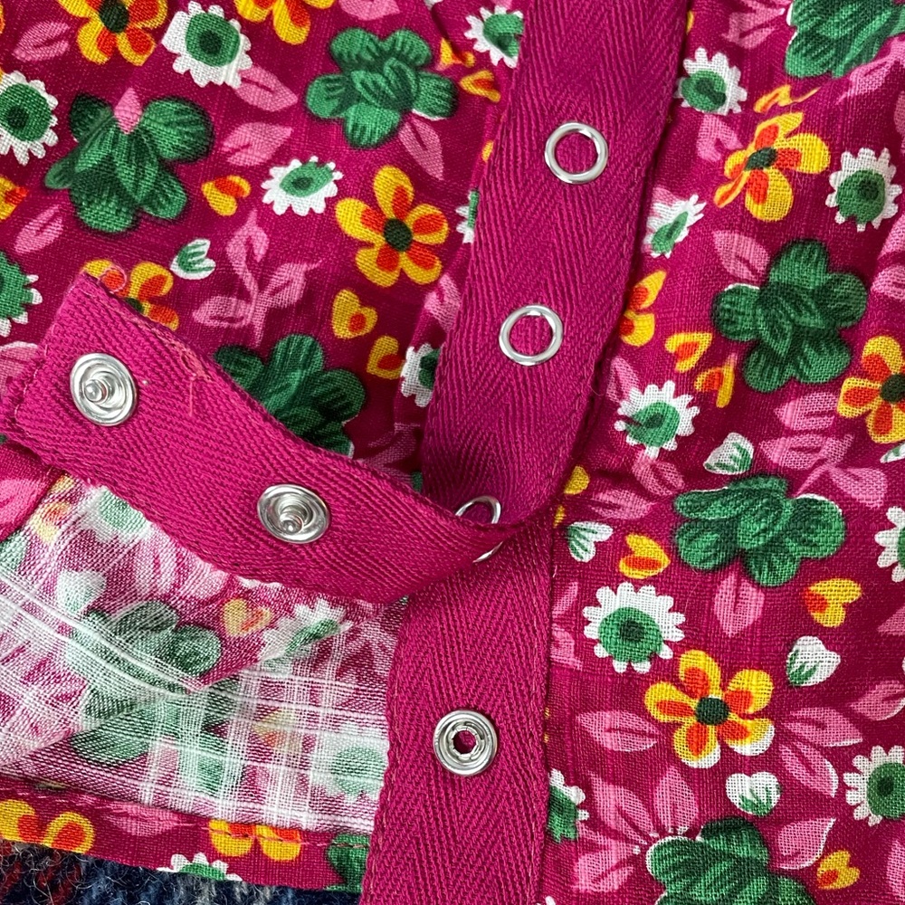 Betsey Johnson Red Floral Mini Dress - Picture 9 of 15